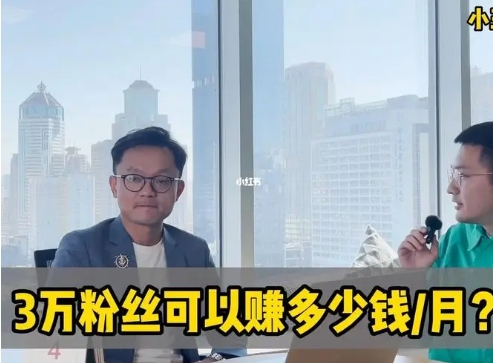 3万粉丝一个月能挣多少钱？靠什么盈利？
