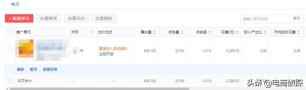 电商侦探:某小白500推广费成交1单,付费推广可不是乱玩的