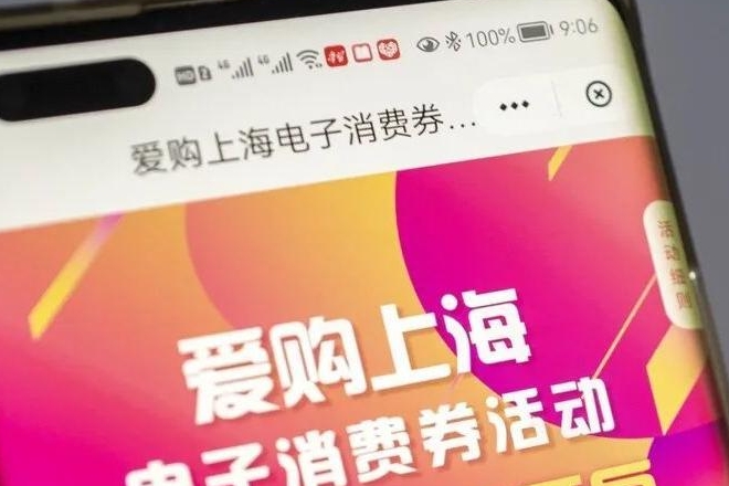 早期上海消费券活动页面