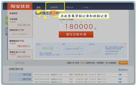 淘宝信用贷款入口在哪？怎么开通？