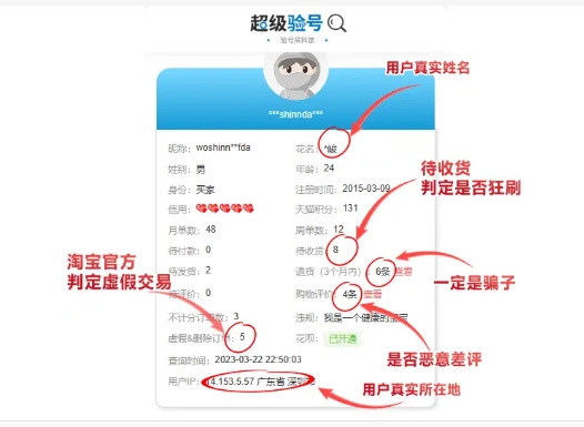 淘宝查号网靠谱吗？怎样鉴别商家信誉真假？