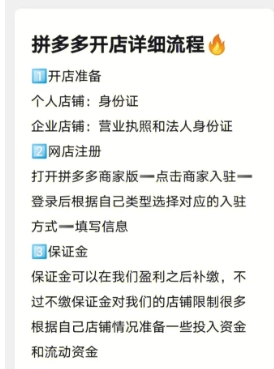 拼多多开店需要缴纳多少保证金?开店流程是怎样的?
