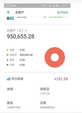 余额宝周末有收益吗?放五万一天有多少利息?