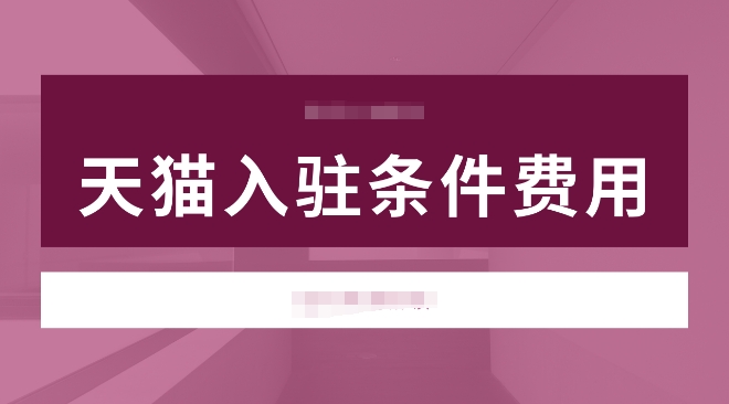 天猫店代办入驻能成功吗？需要多少钱？