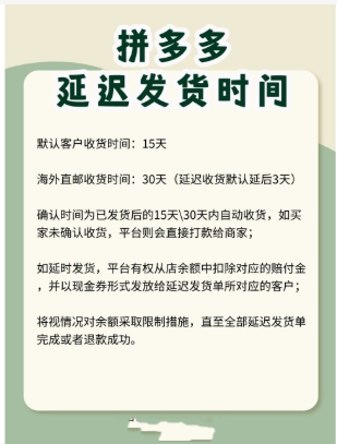 拼多多延长收货可以延长多久?有时间限制吗?
