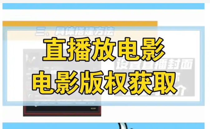 快手放映厅怎么直播放电影?需要版权吗？