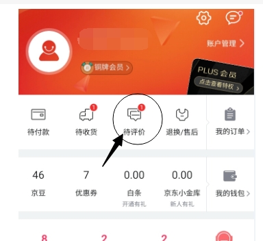 京东评价在哪看自己评价的宝贝？